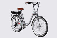 Велосипед з електроприводом 26" ST Dorozhnik eLUX Vbr FR рама-17" 36B 13А*г 500Вт срiблястий 2026