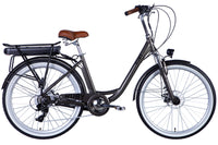 Велосипед з електроприводом 26" AL Dorozhnik eRUBY DD FR рама-17" 36B 13А*г 500Вт мокрий асфальт 2026
