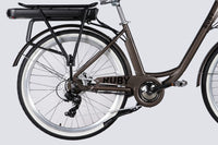 Велосипед з електроприводом 26" AL Dorozhnik eRUBY DD FR рама-17" 48B 15А*г 500Вт мокрий асфальт 2026