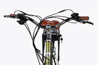 Велосипед з електроприводом 28" ST Dorozhnik eRETRO Vbr FR рама-19" 36B 13А*г 500Вт темно-зелений 2026