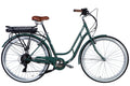 Велосипед з електроприводом 28" ST Dorozhnik eRETRO Vbr FR рама-19" 36B 13А*г 500Вт зелено-сірий 2026