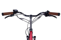 Велосипед з електроприводом 28" ST Dorozhnik eRETRO Vbr FR рама-19" 36B 13А*г 500Вт малиновий 2026
