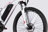 Велосипед з електроприводом 27.5" AL Formula eALPINA DD FR рама-17" 36B 12.5А*г 500Вт біло-рожевий 2026