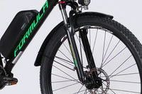 Велосипед з електроприводом 29" AL Formula eCURSOR MAN DD CS рама-21" 48B 13А*г 500Вт чорно-зелений 2026