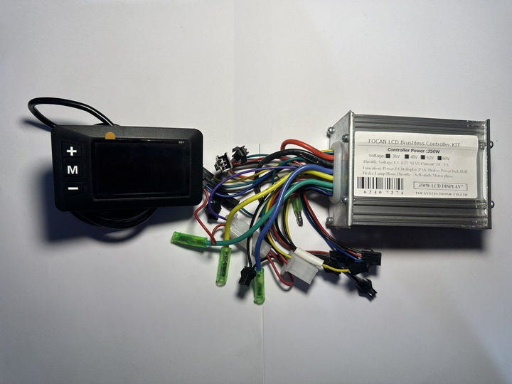 Контролер FOCAN 36/48/52/60V 18A 350W+LCD Display