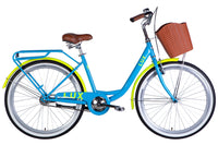 Велосипед ST 26" Dorozhnik LUX Velosteel рама-17" блакитний 2025