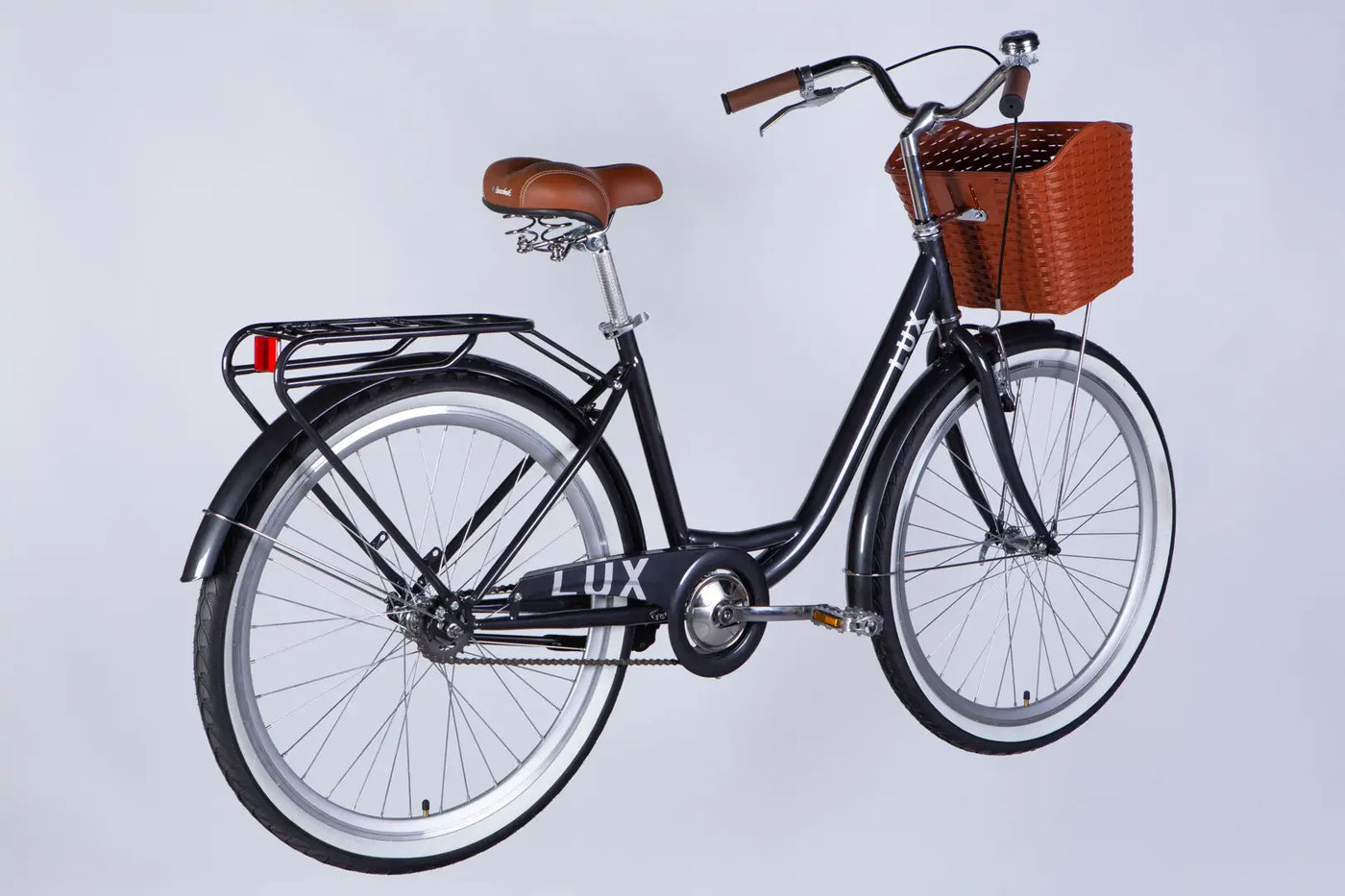 Велосипед ST 26" Dorozhnik LUX Velosteel рама-17" темно-сірий 2026