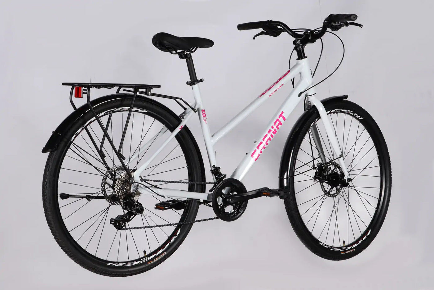 Велосипед AL 28" Dorozhnik GRANAT W DD CS рама-20" білий 2025