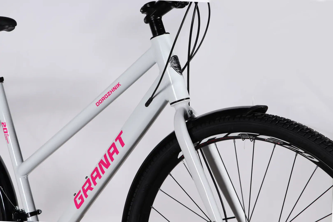 Велосипед AL 28" Dorozhnik GRANAT W DD CS рама-20" білий 2025