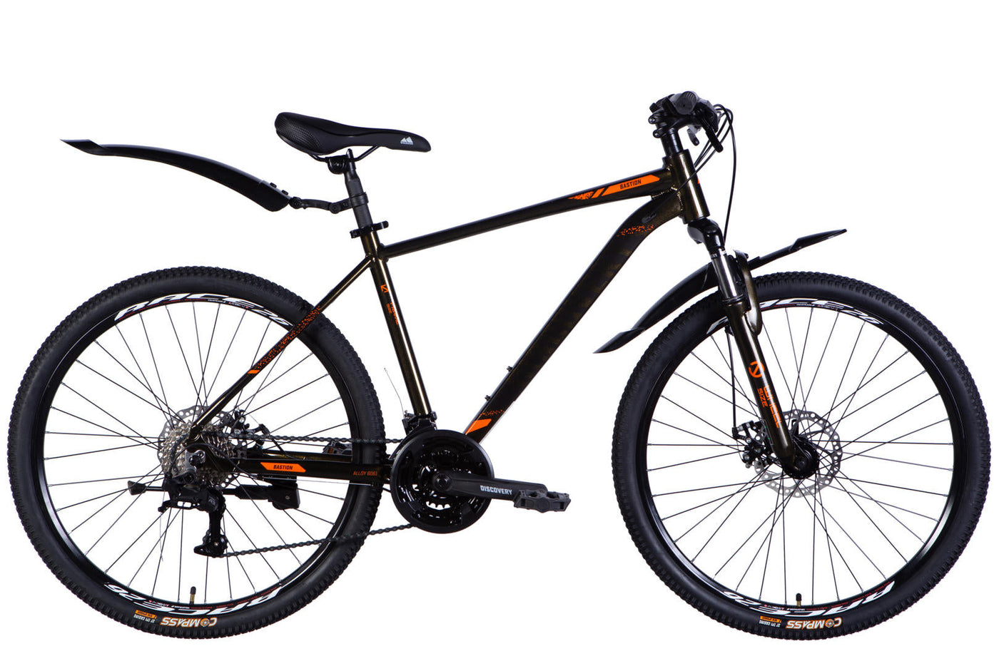 Велосипед AL 26" Discovery BASTION DD CS рама-18" коричневий 2025