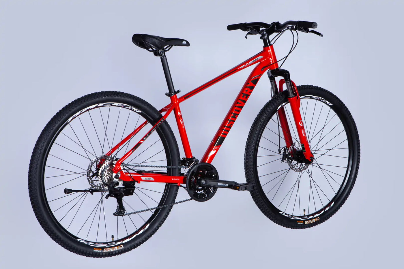 Велосипед AL 29" Discovery BASTION DD CS рама-17" червоно-чорний 2025