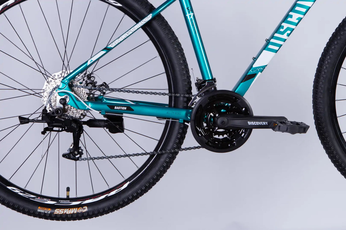 Велосипед AL 29" Discovery BASTION DD CS рама-17" бірюзовий 2025