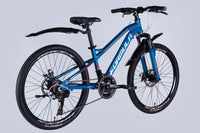 Велосипед AL 24" Formula BLACKWOOD 1.0 DD FR рама-12,5" синьо-сріблястий 2025