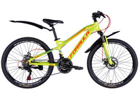 Велосипед AL 24" Formula BLACKWOOD 1.0 DD FR рама-12,5" зелено-червоний 2025
