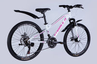 Велосипед AL 24" Formula BLACKWOOD DD FR рама-12,5" біло-рожевий 2026