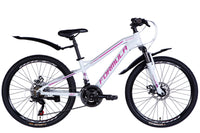 Велосипед AL 24" Formula BLACKWOOD DD FR рама-12,5" біло-рожевий 2026