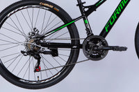 Велосипед AL 26" Formula BLACKWOOD DD FR рама-13" чорний з зеленим 2026