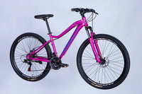 Велосипед AL 27.5" Formula ALPINA DD FR рама-16" рожево-синій 2026