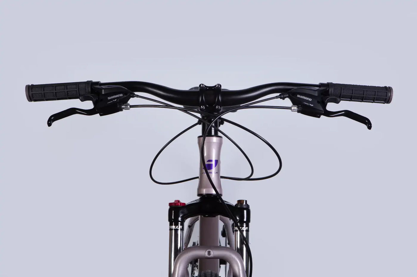 Велосипед AL 27.5" Formula ALPINA DD FR рама-16" сріблясто-фіолетовий 2026