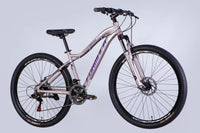 Велосипед AL 27.5" Formula ALPINA DD FR рама-16" сріблясто-фіолетовий 2026