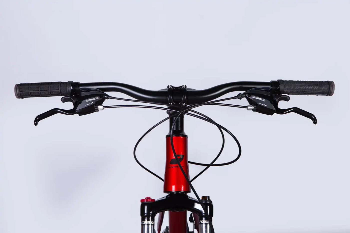 Велосипед AL 27.5" Formula MOTION DD FR рама-16" червоний з сірим 2026