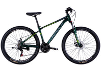 Велосипед AL 27.5" Formula MOTION DD FR рама-16" зелений 2026