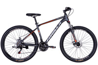 Велосипед AL 27.5" Formula MOTION DD FR рама-18" темно-сiрий (матовий) 2026