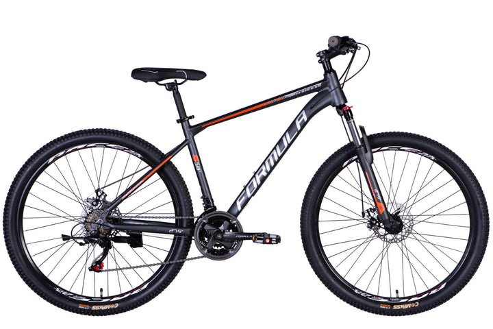 Велосипед AL 27.5" Formula MOTION DD FR рама-18" темно-сiрий (матовий) 2026