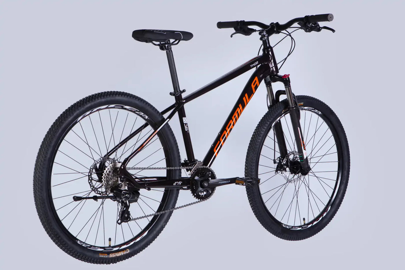 Велосипед AL 27.5" Formula THOR DD CS рама-16" мідно-чорний з помаранчевим 2026
