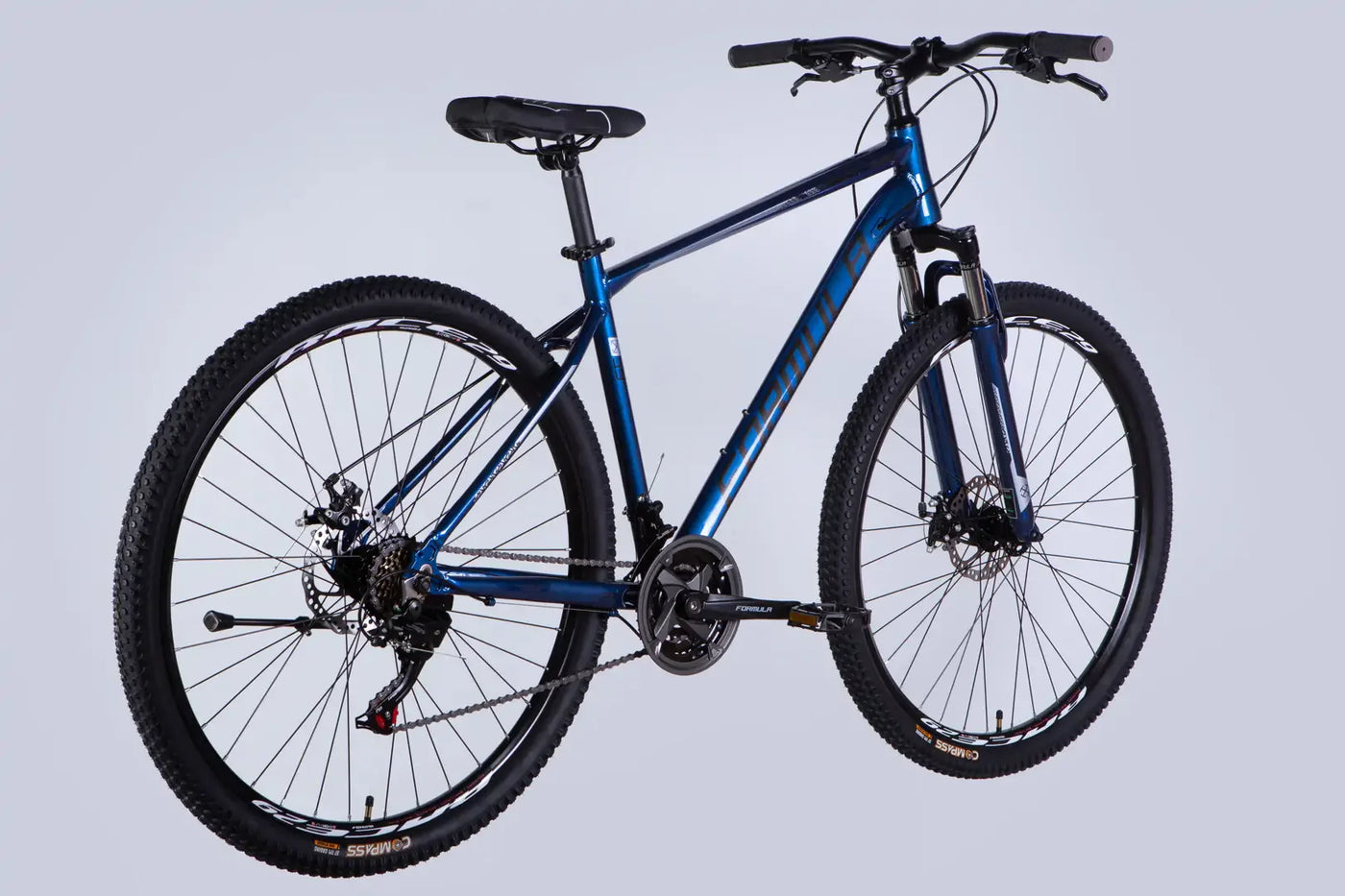 Велосипед AL 29" Formula MOTION DD FR рама-19" синiй з чорним 2026