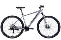 Велосипед AL 29" Formula ZEPHYR 3.0 DD CS рама-19" срiблястий 2026