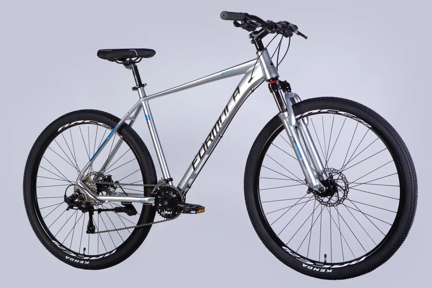 Велосипед AL 29" Formula ZEPHYR 3.0 DD CS рама-21" срiблястий 2026