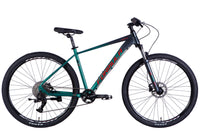 Велосипед AL 29" Formula ZEPHYR 1.0 HDD рама-19" темно-сріблястий з зеленим 2026