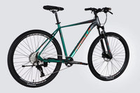 Велосипед AL 29" Formula ZEPHYR 1.0 HDD рама-21" темно-сріблястий з зеленим 2026