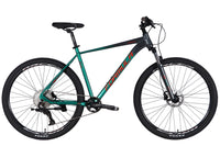 Велосипед AL 29" Formula ZEPHYR 1.0 HDD рама-21" темно-сріблястий з зеленим 2026