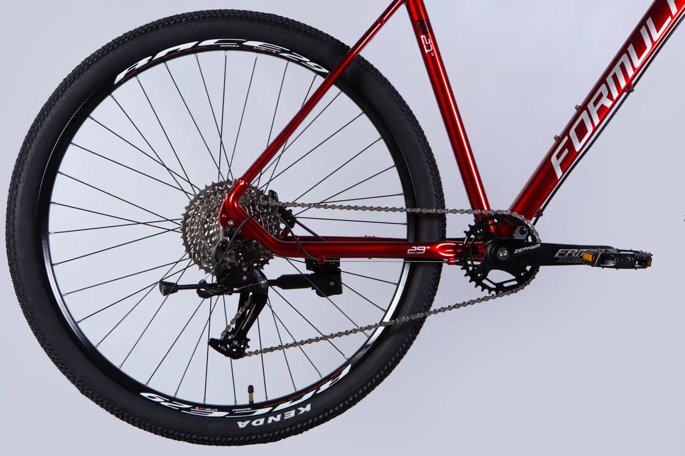 Велосипед AL 29" Formula ZEPHYR 1.0 HDD рама-21" чорно-червоний 2026