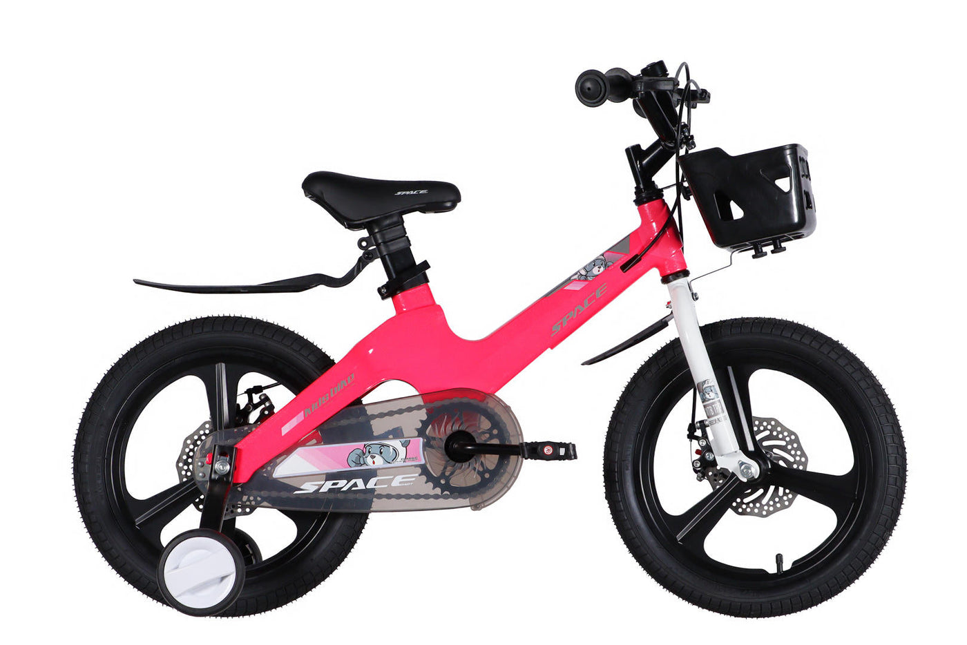 Велосипед MG 16" SPACE KID MOON DD рама-9" рожевий 2026