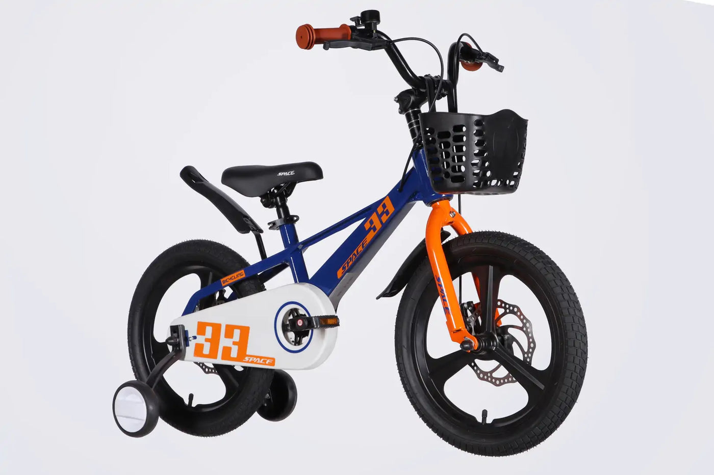 Велосипед MG 16" SPACE KID ORION DD рама-9" синiй з помаранчевим 2026
