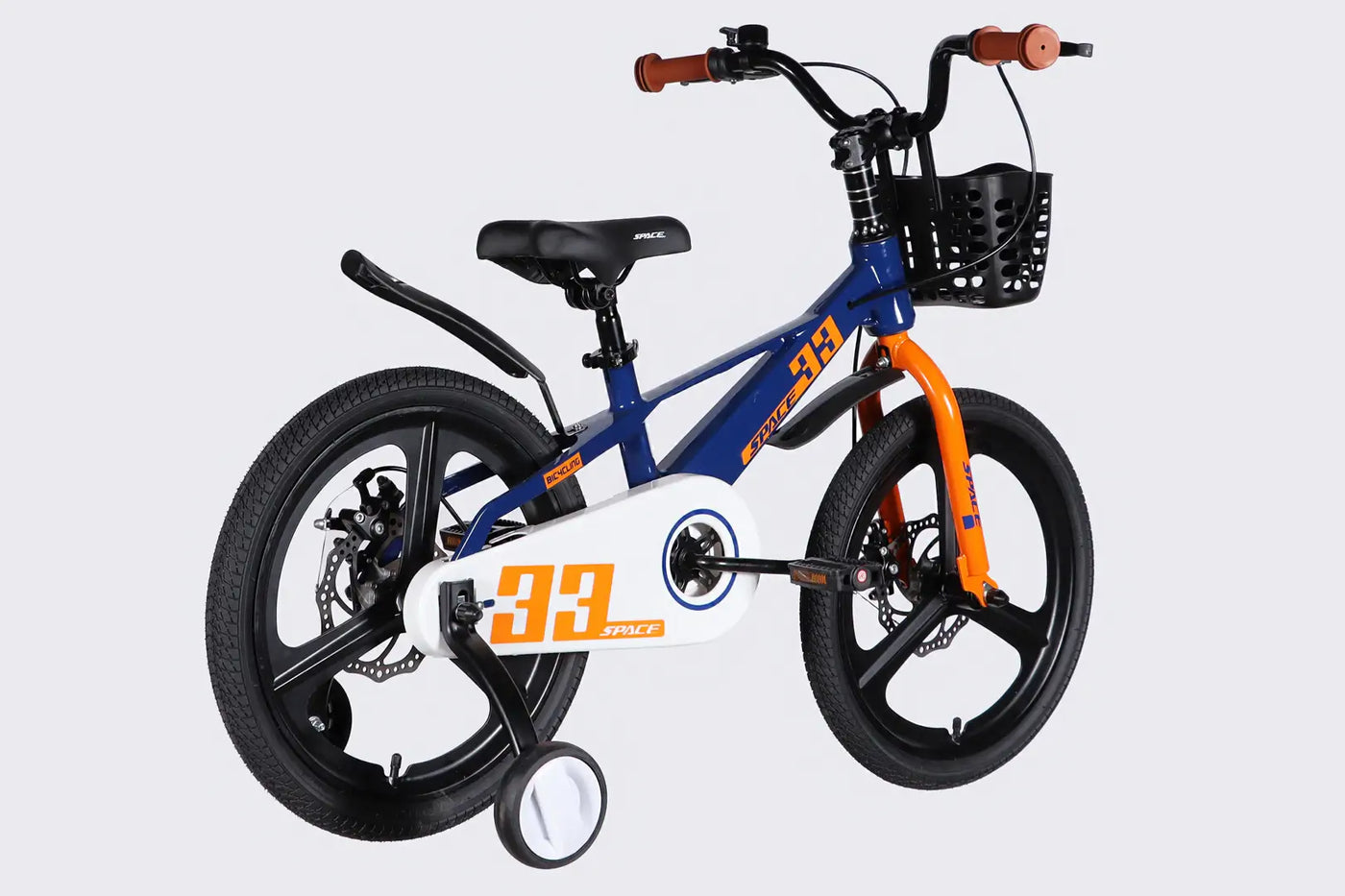 Велосипед MG 18" SPACE KID ORION DD рама-10" синiй з помаранчевим 2026