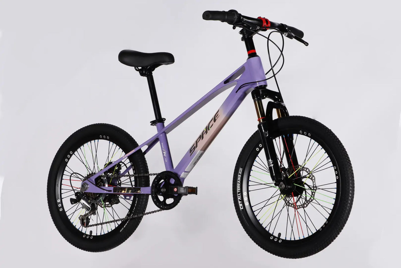 Велосипед MG 20" SPACE KID ALIOTH DD FR рама-11" фіолетовий 2025