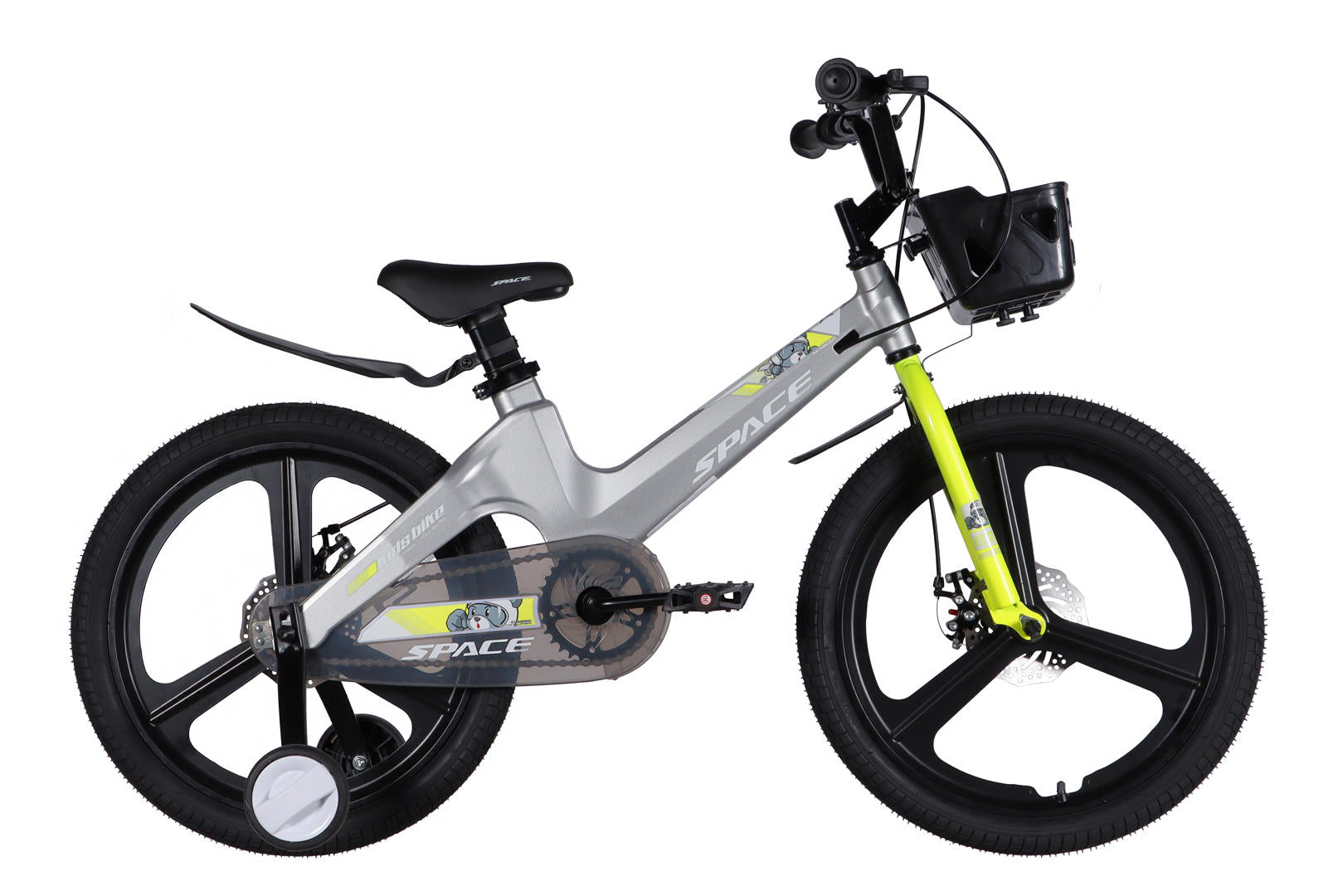 Велосипед MG 20" SPACE KID MOON DD рама-11,4" сірий 2026