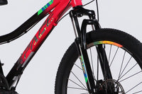 Велосипед ST 24" SPACE AURORA DD FR рама-12" рожево-чорний 2026