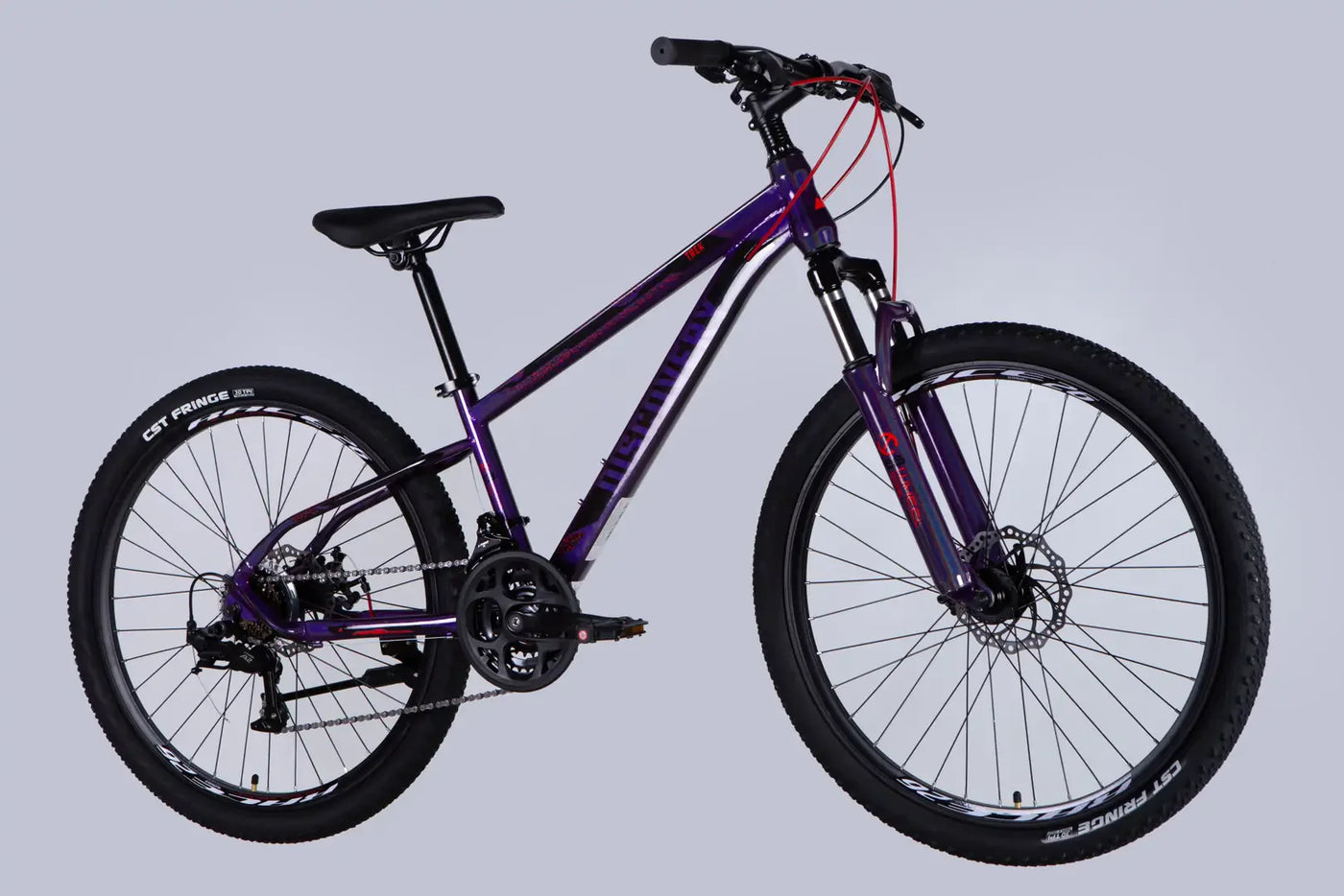 Велосипед ST 26" Discovery TREK DD FR рама-13" фіолетовий 2025