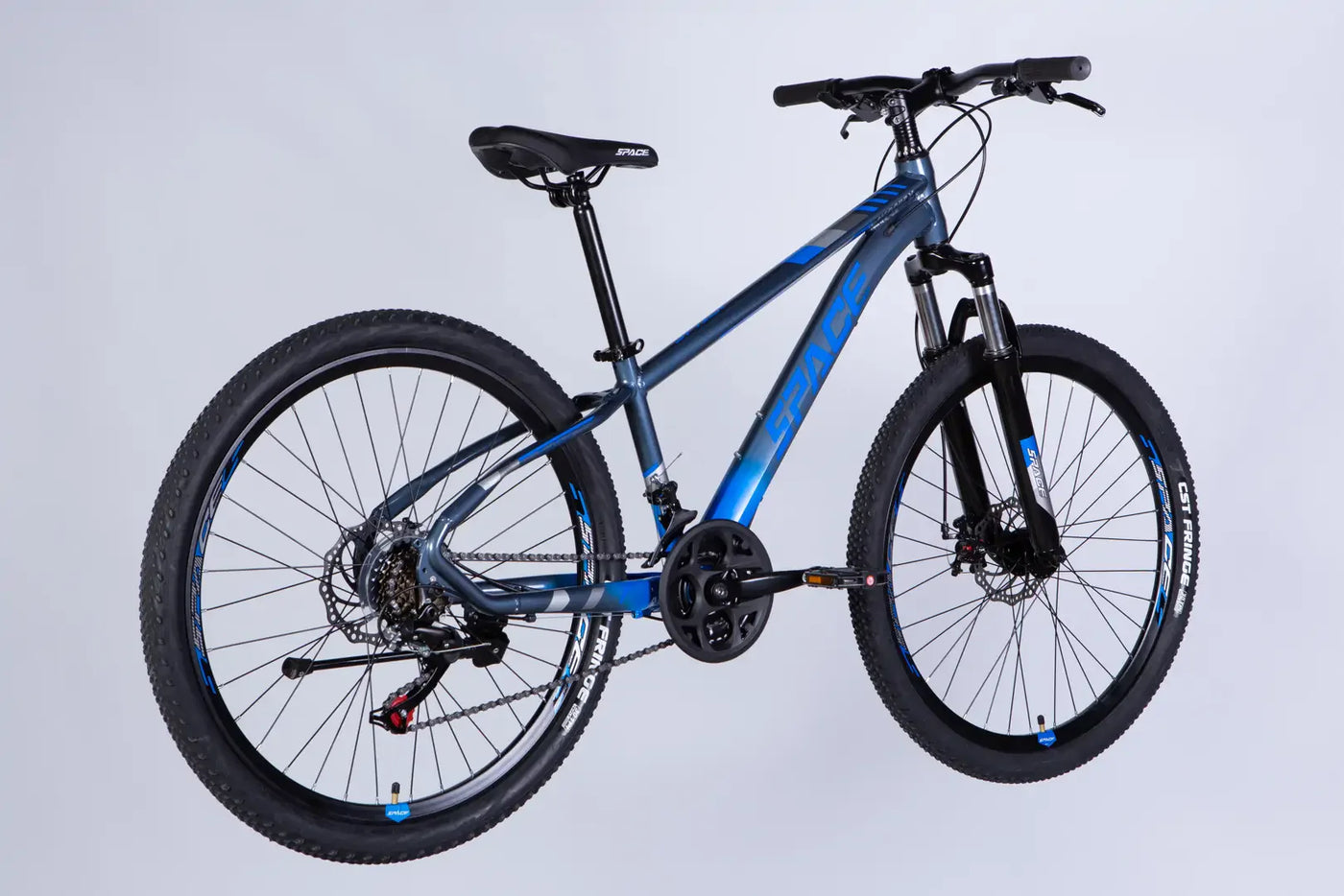 Велосипед AL 26" SPACE MERCURY DD FR рама-13" сіро-синій 2026