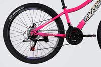 Велосипед ST 26" SPACE AURORA DD FR рама-13" біло-рожевий 2026