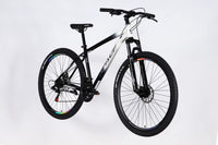 Велосипед ST 27.5" SPACE MARS DD FR рама-17" чорний з білим 2026