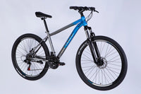 Велосипед ST 27.5" SPACE MARS DD FR рама-17" синьо-сірий 2026