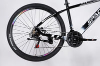 Велосипед AL 27.5" SPACE MERCURY DD FR рама-17" чорно-білий 2026