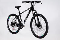 Велосипед AL 27.5" SPACE MERCURY DD FR рама-17" чорно-білий 2026