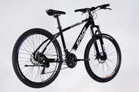 Велосипед AL 27.5" SPACE MERCURY DD FR рама-17" чорно-білий 2026